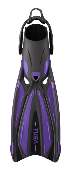 TUSA Solla Fin with Bungee Strap – High-Performance Open Heel Scuba Diving Fin